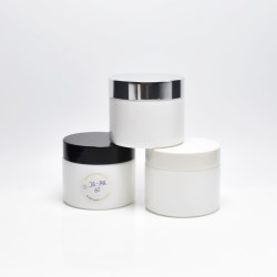 JG-AQ60, 60ml ceramic white glass cosmetic jars